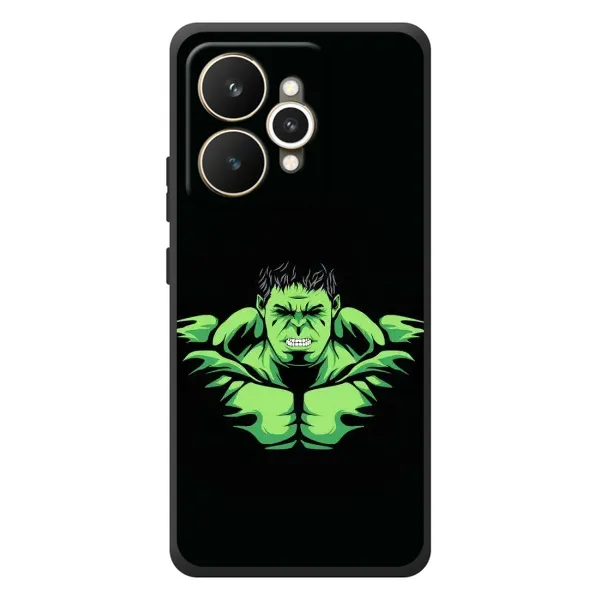Чехол с принтом «Зелёный Халк» для Realme 15