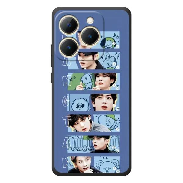 Чехол с принтом «Bangtan» для Realme 15T