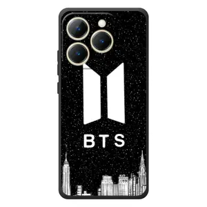 Чехлы BTS для RealMe 15T (AlphaPrint) (БТС Лого)