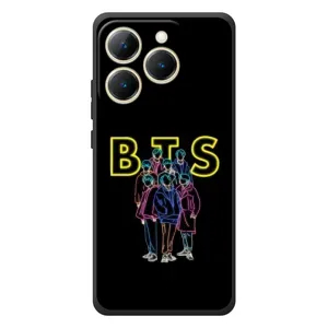 Чехлы BTS для RealMe 15T (AlphaPrint) (BTS стайл)