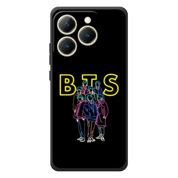 Чехол с принтом «BTS стайл» для Realme 15T