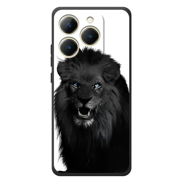 Чохол з принтом «Чорний ЛЕВ» для Realme 15T