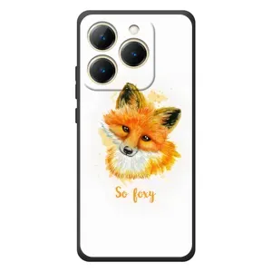 Чехлы с картинкой Лисички для RealMe 15T (VPrint) (Девочка Лиса)