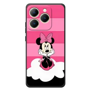 Эксклюзивный чехол для RealMe 15T (AlphaPrint - Мультяшные) (Девочка Maus)