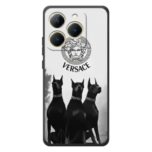 Чехлы VERSACE для Реалми 15Т (PREMIUMPrint) (Доберман Версаче)