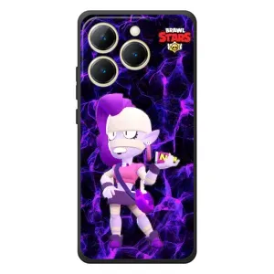 Чехлы Brawl Stars для RealMe 15T (AlphaPrint) (Эмз Бравл Старс)