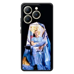 Чехлы с футболистом Ерлинг Холанд для RealMe 15T (AlphaPrint) (футболист Холанн)