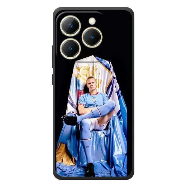 Чехол с принтом «футболист Холанн» для Realme 15T