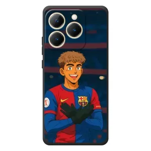 Чехол с футболистом Ламин Ямаль RealMe 15T (Футболист Ямаль)