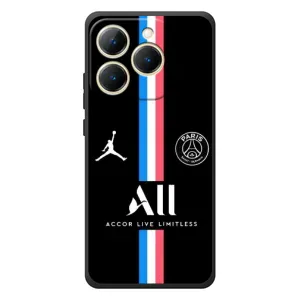 Чехлы PSG для RealMe 15T (AlphaPrint) (футболка ПСЖ)