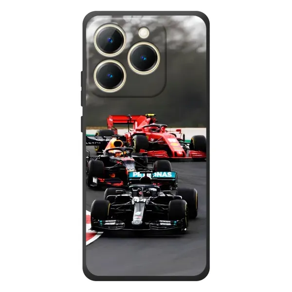 Чохол з принтом «Гонка Формула 1» для Realme 15T