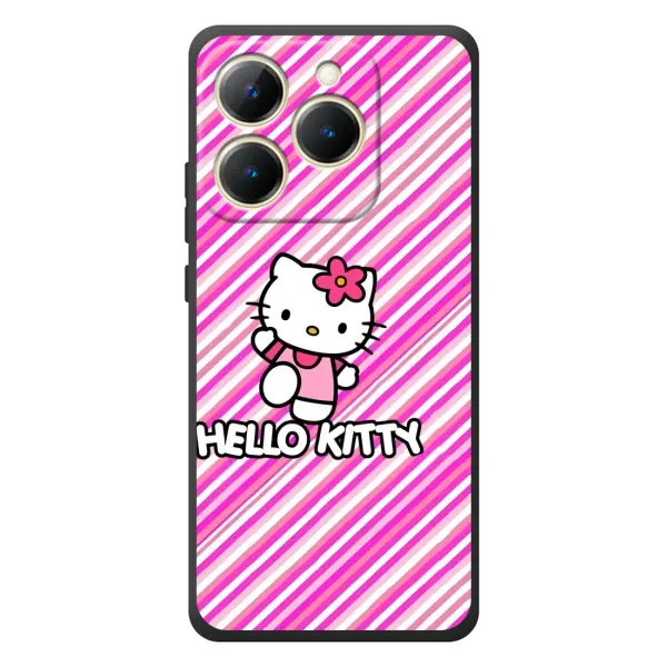 Чохол з принтом «Hello Kytty» для Realme 15T Чохол з принтом «Hello Kytty» для Realme 15T
