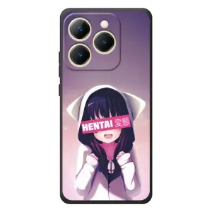 Чехлы Персонажи Аниме Наруто для RealMe 15T (AlphaPrint) (Hentai chan)