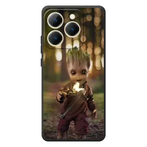 Чехол МАРВЕЛ для Реалми 15Т (AlphaPrint) (I am Groot)
