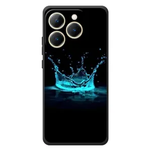 Чехол с Короной Реалми 15Т - (AlphaPrint) (Капля короны)