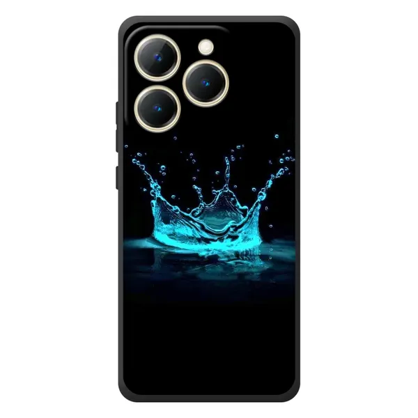 Чехол с принтом «Капля короны» для Realme 15T
