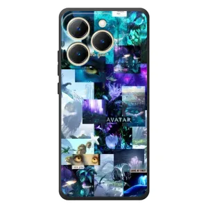 Чехлы с фильма АВАТАР для RealMe 15T (AlphaPrint) (коллаж Аватар)