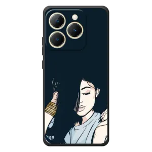 Чехол с принтом «Красивая девочка» для Realme 15T