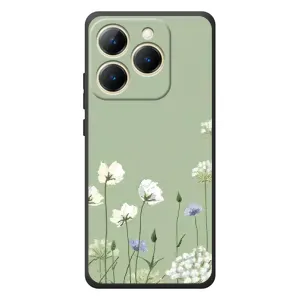 Чохол з принтом «Квіти на зеленому» для Realme 15T