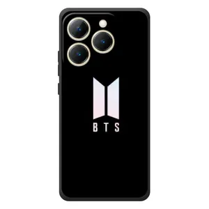 Чехлы BTS для RealMe 15T (AlphaPrint) (Лого BTS)
