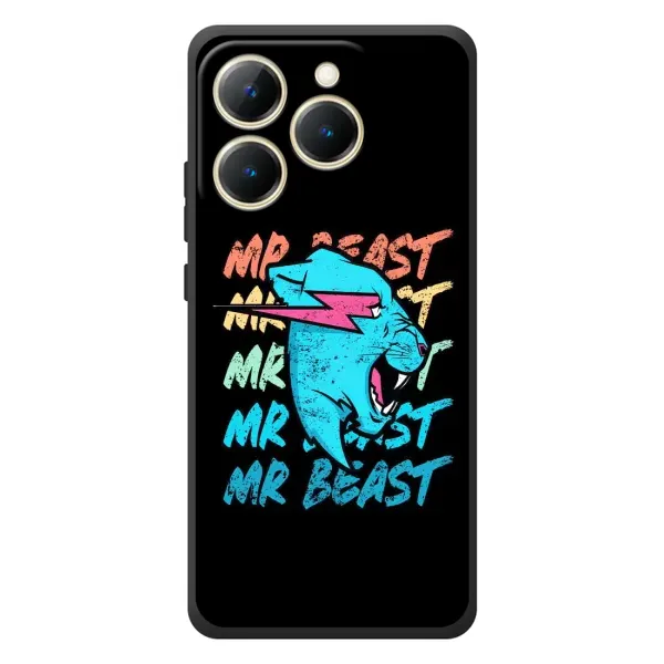 Чохол з принтом «logo Mr beast» для Realme 15T