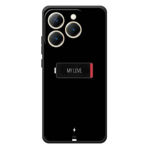 Чехол с принтом «Love battery» для Realme 15T Чехол с принтом «Love battery» для Realme 15T