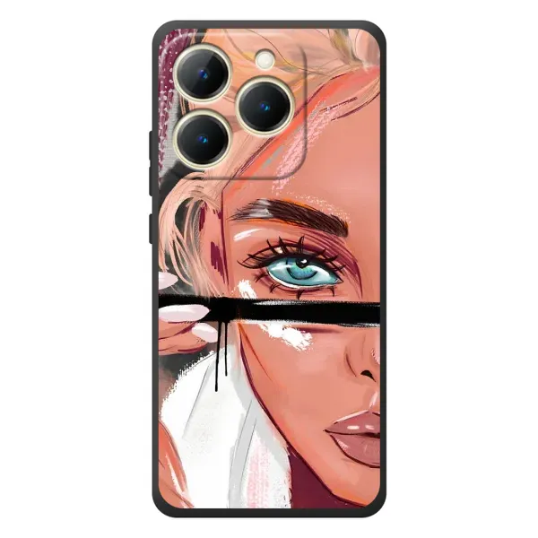 Чехол с принтом «Макияж» для Realme 15T