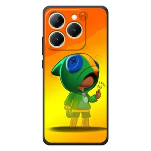 Чехол для RealMe 15T Бравл Старс (VPrint) (Мальчик Леон)