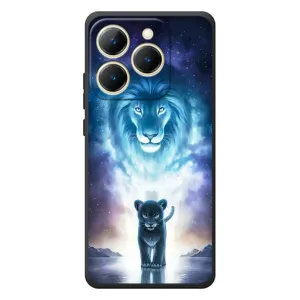 Чехол со Львом для RealMe 15T (VPrint) (Маленький лев)