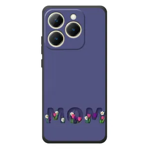 Чехлы для мамы на RealMe 15T (Мама в цветах)