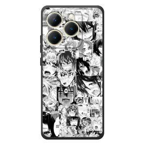 Анимешный чехол для RealMe 15T (Ahegao manga)