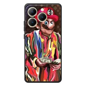 Брендновые Чехлы для RealMe 15T - (PREMIUMPrint) (Mario LV)