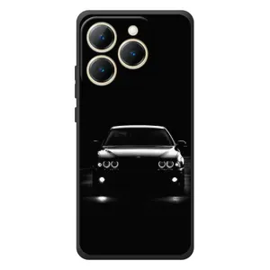 Чехол для Реалми 15Т - с принтом БМВ (AlphaPrint) (Машина BMW)