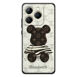 Крутые Чехлы Луи Виттон для RealMe 15T (AlphaPrint) (Медведь LV)