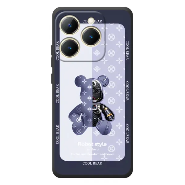 Чохол з принтом «Медведик LV» для Realme 15T Чохол з принтом «Медведик LV» для Realme 15T