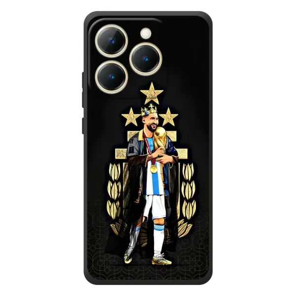Чохол з принтом «Мессі Король» для Realme 15T