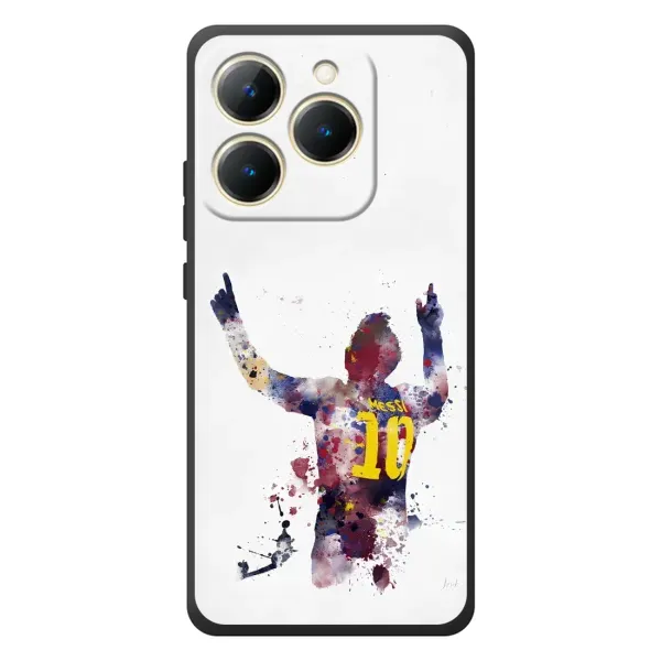 Чехол с принтом «Messi Barca» для Realme 15T