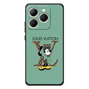 Чехлы Луи Витон для RealMe 15T (AlphaPrint - LOUIS VUITTON) (Микки Маус LV)