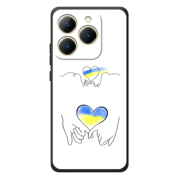 Чохол з принтом «Мир Україні» для Realme 15T Чохол з принтом «Мир Україні» для Realme 15T