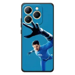 Чехол с принтом Фантастическая четверка для RealMe 15T (Мистер Фантастик супергерой)