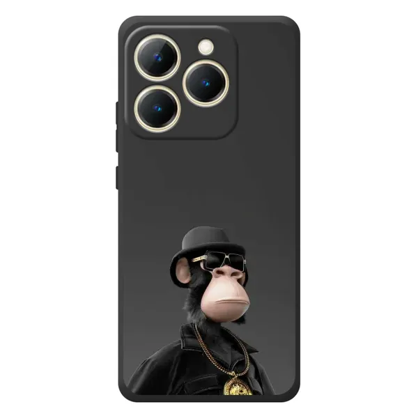 Чохол з принтом «Мавпа NFT» для Realme 15T