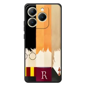 Чехлы с Гарри Поттером для RealMe 15T (AlphaPrint) (обложка Гарри Поттера)