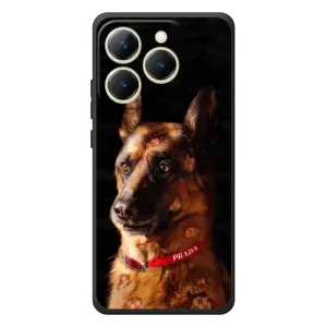 Чехлы с картинками животных RealMe 15T (Овчарка)