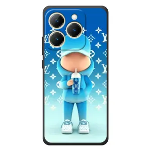 Крутые Чехлы Луи Виттон для RealMe 15T (AlphaPrint) (Парень LV)