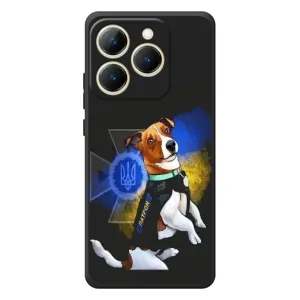 Чехлы с картинкой собаки Патрон для RealMe 15T (AlphaPrint) (Патрон собачка)