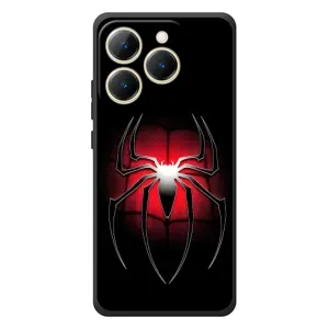 Чехол с человеком пауком для RealMe 15T - (AlphaPrint) (Паук марвел)