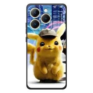 Чехол с Пикачу на RealMe 15T (Пикачу в городе)