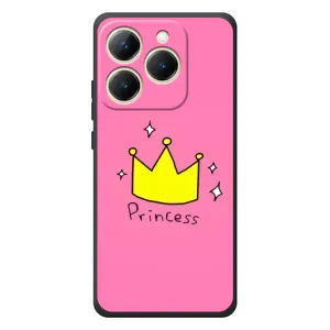 Чехол с картинкой (Стильные) для Реалми 15Т - (AlphaPrint) (Princess)