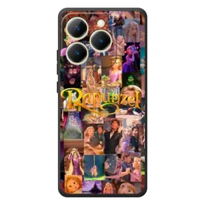 Чехол Рапунцель для RealMe 15T (Коллаж Рапунцель)