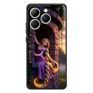 Чехол Рапунцель для RealMe 15T (Рапунцель на башне)